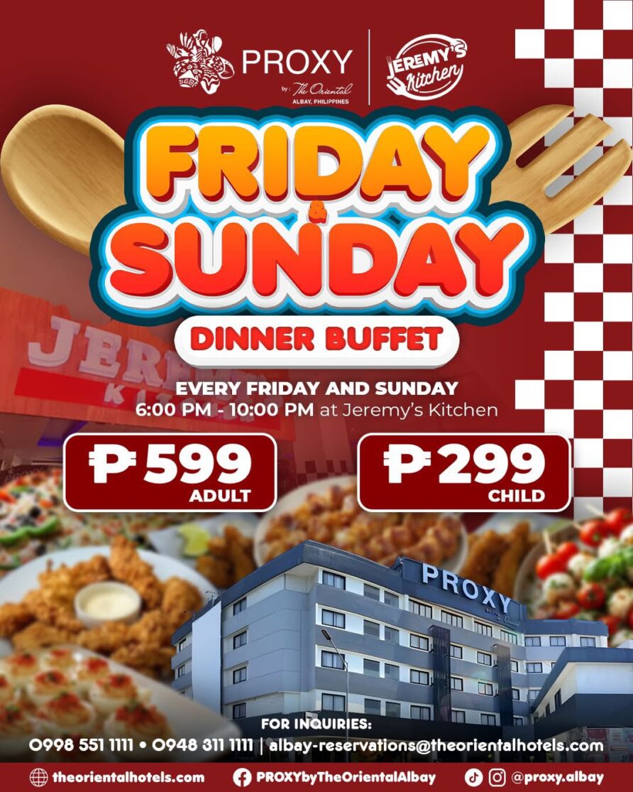 Friday & Sunday Dinner Buffet