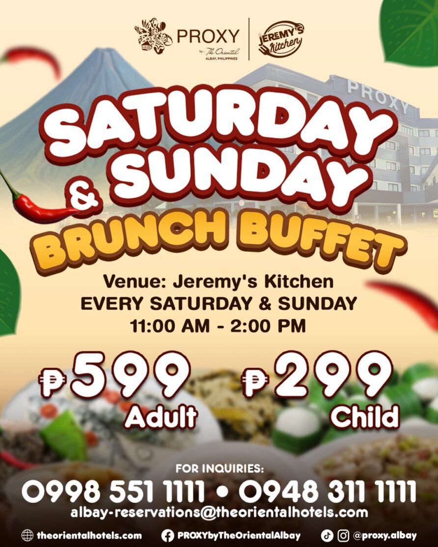 Saturday and Sunday Brunch Buffet