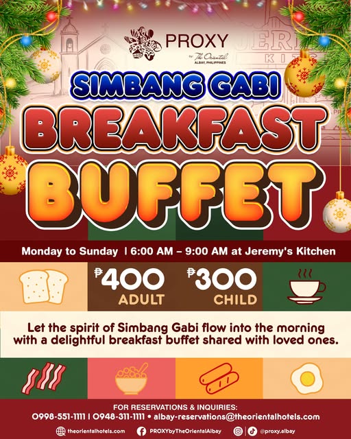 Simbang Gabi Breakfast Buffet
